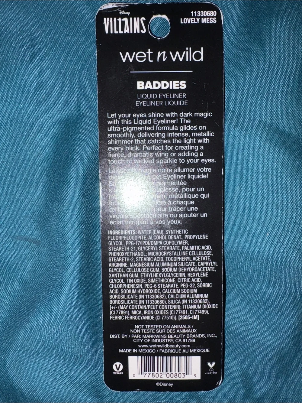 Wet n Wild Disney Villains 2 - Cream Blush Duo & Liquid Eyeliner